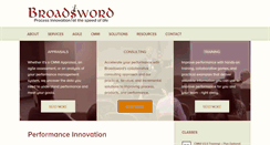 Desktop Screenshot of broadswordsolutions.com